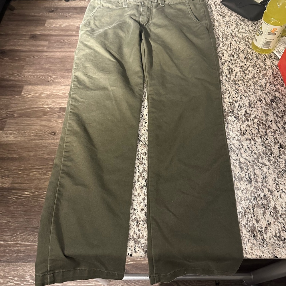 Vans Men’s Green Pants Chinos medium